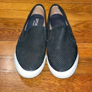 Black Slip-On Sperry’s